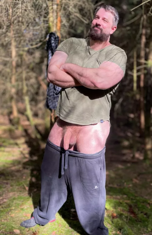 Would u go hiking with me?. But beware… sometime I do this.    (35)