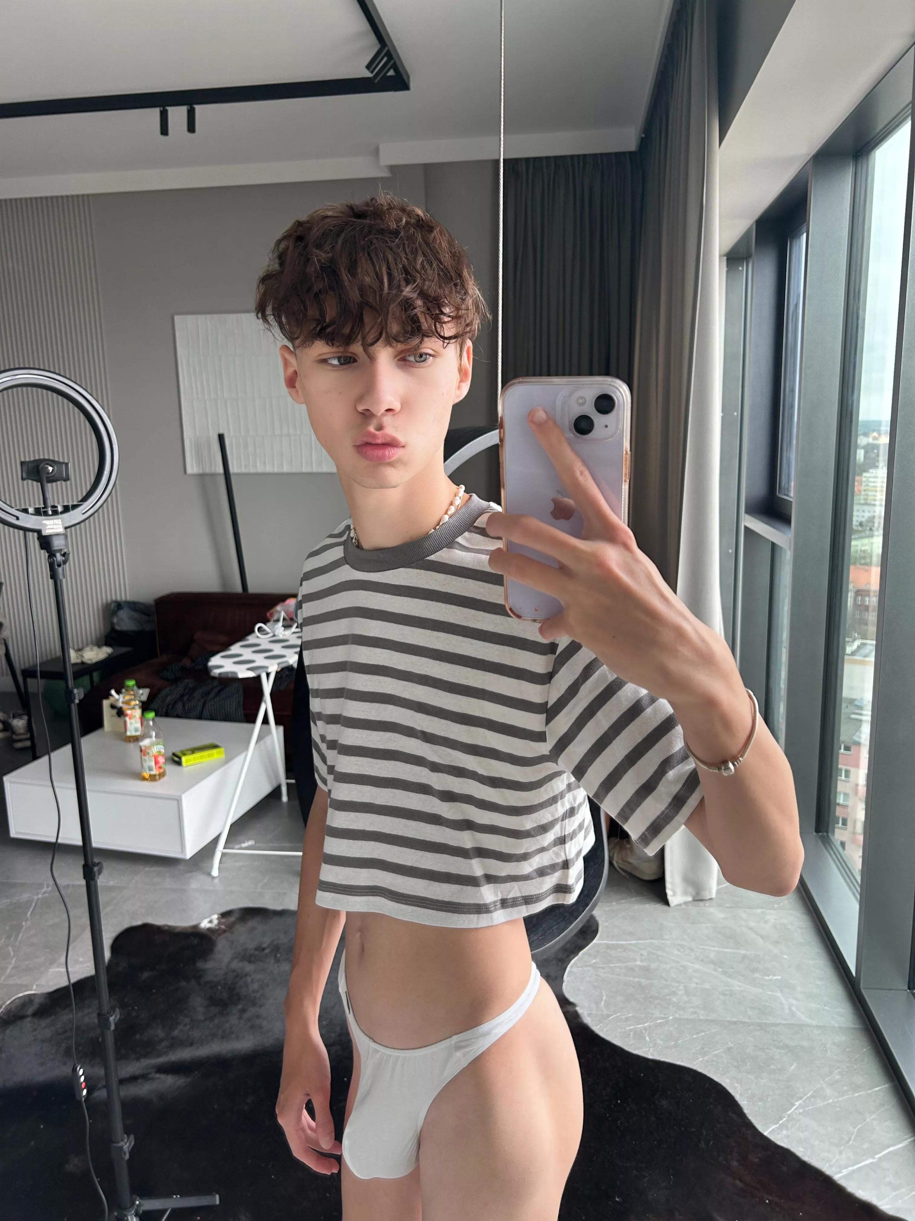 Would you be turned on by a twink in tighty whities?