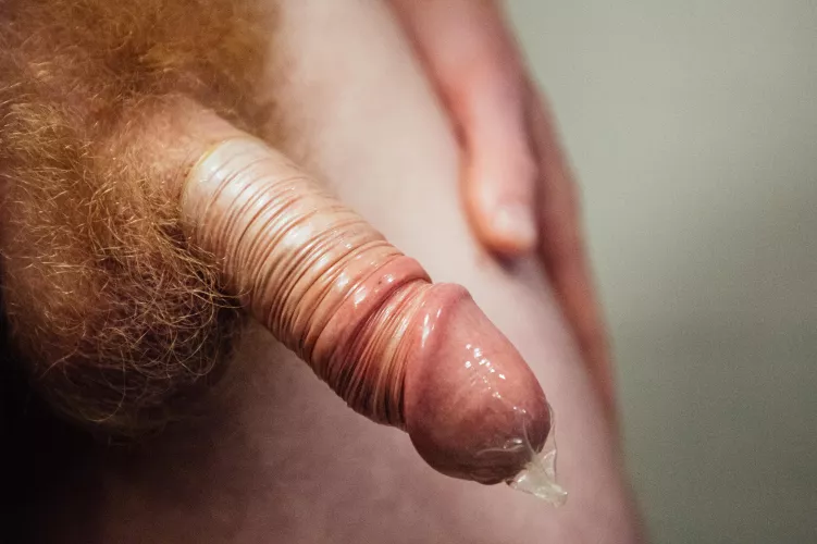 Wrapped up in a condom