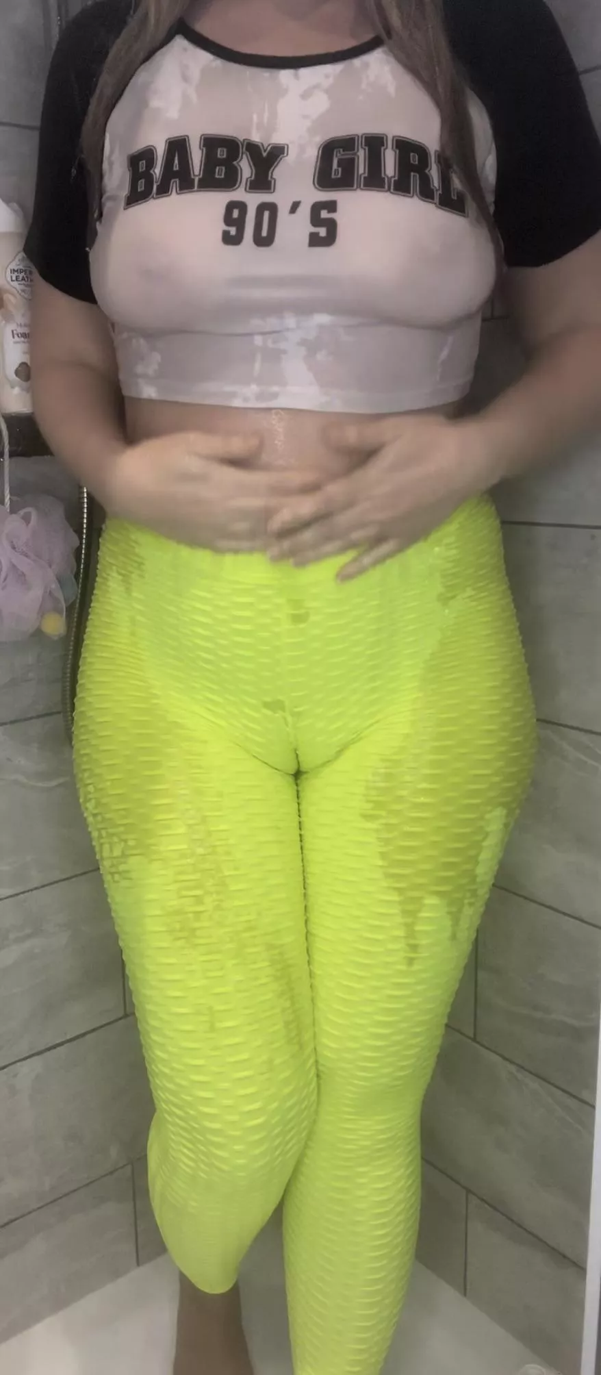 A cold shower was just what I needed 