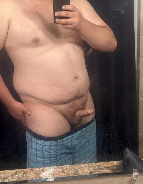 After work before the shower