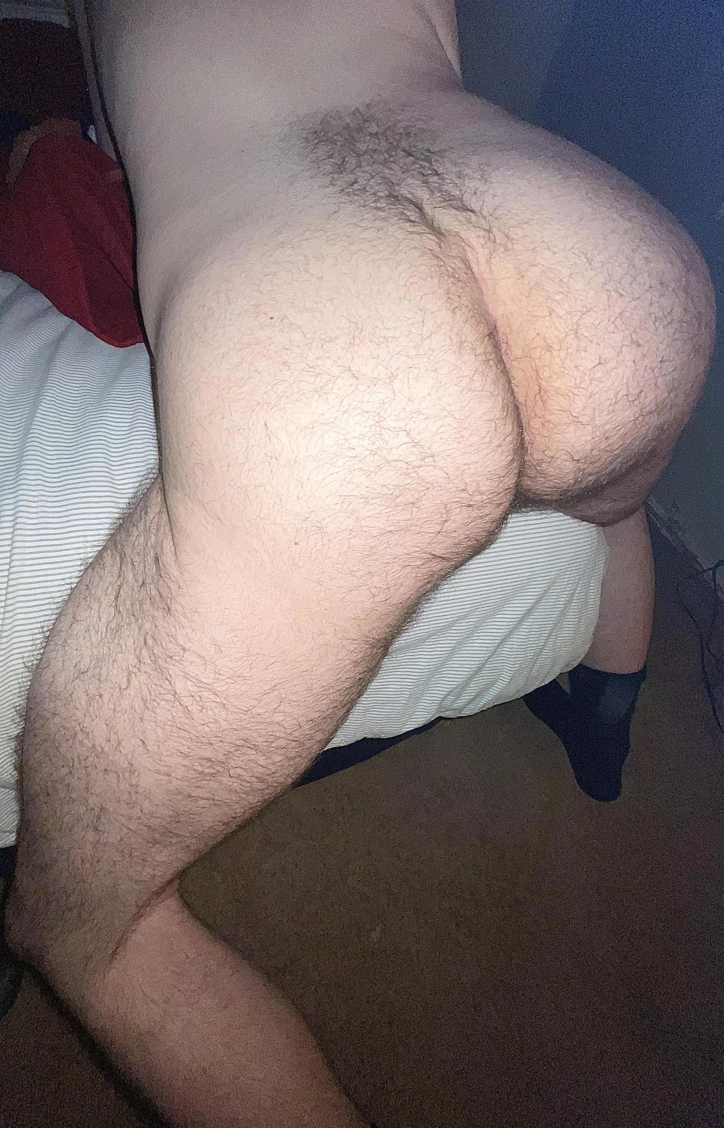 Bent over for one thing (well, maybe two)