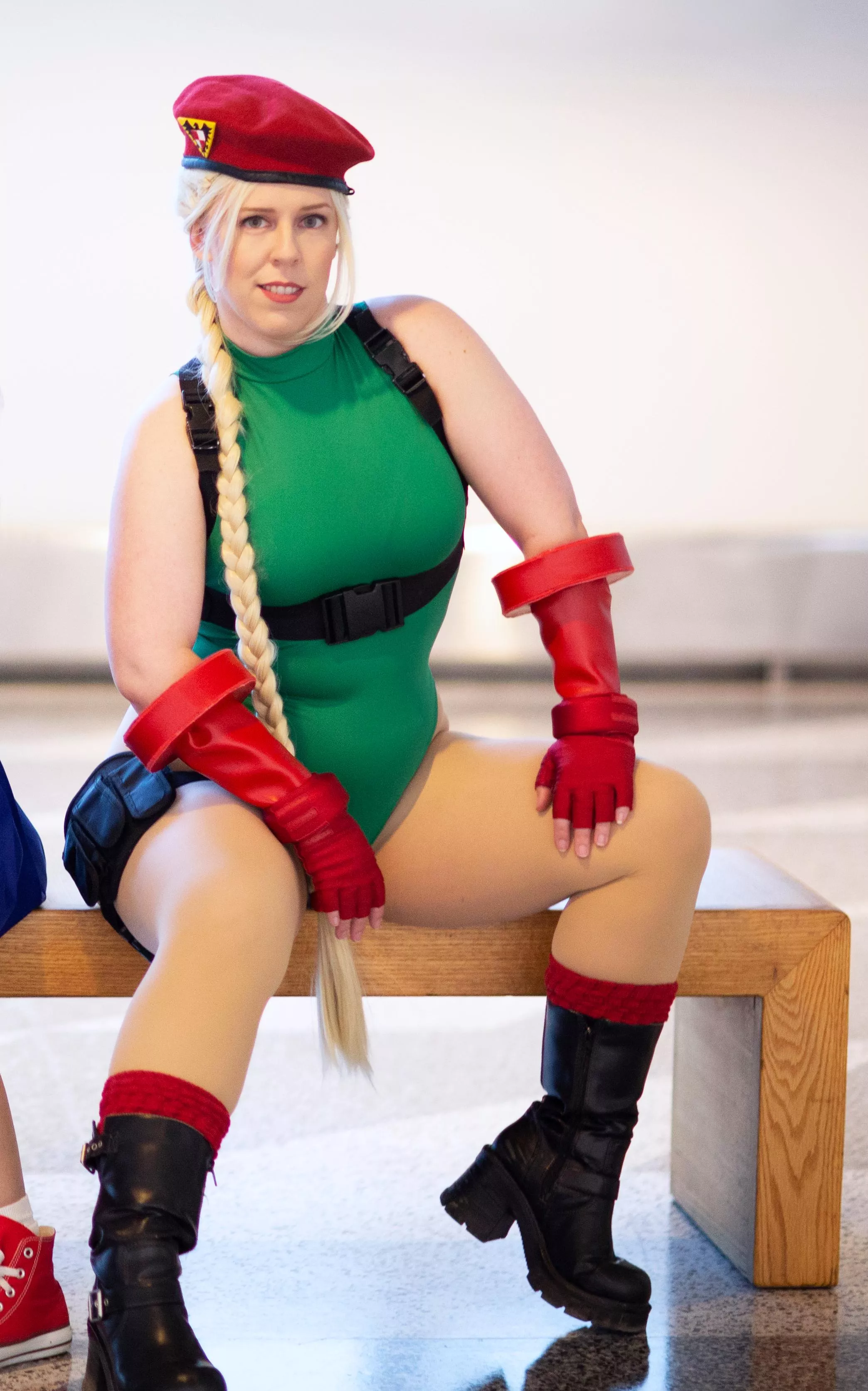 Cammy means thick thighs and stompy boots