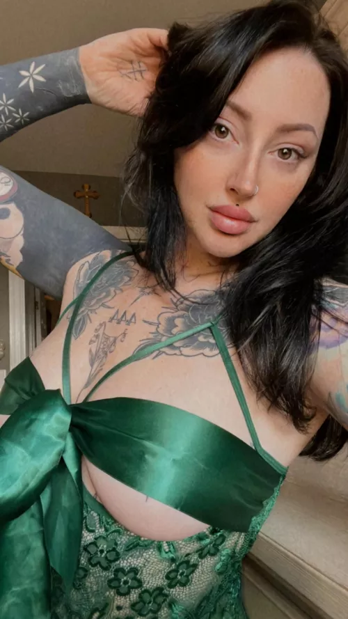 Green is definitely my color.