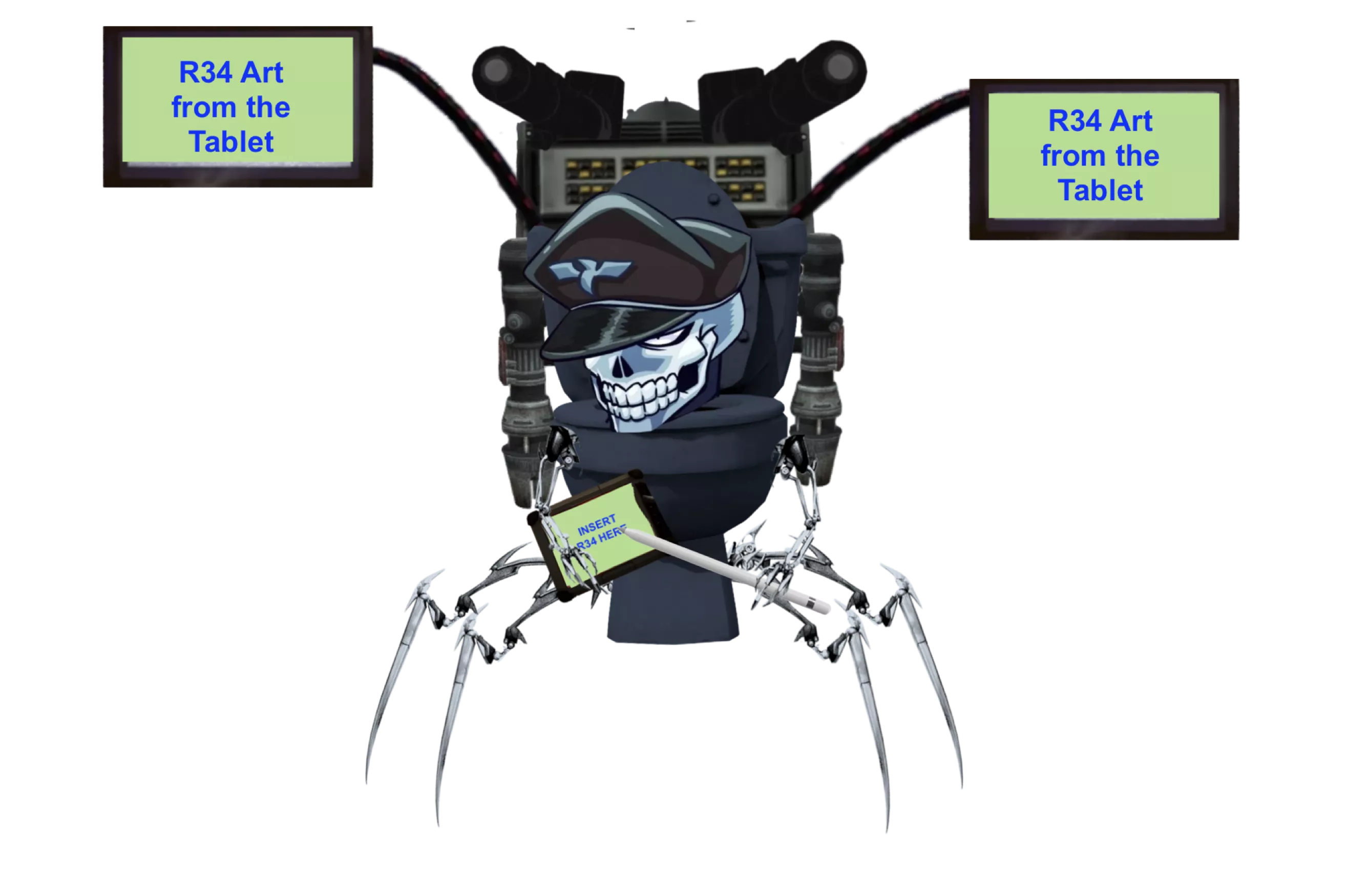 How would Shadman react to Skibidi Toilet?