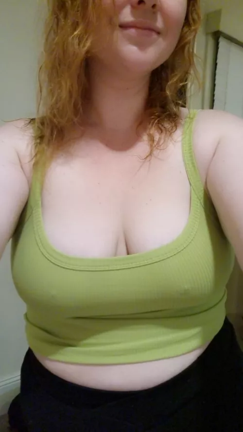 I think green is my colour 