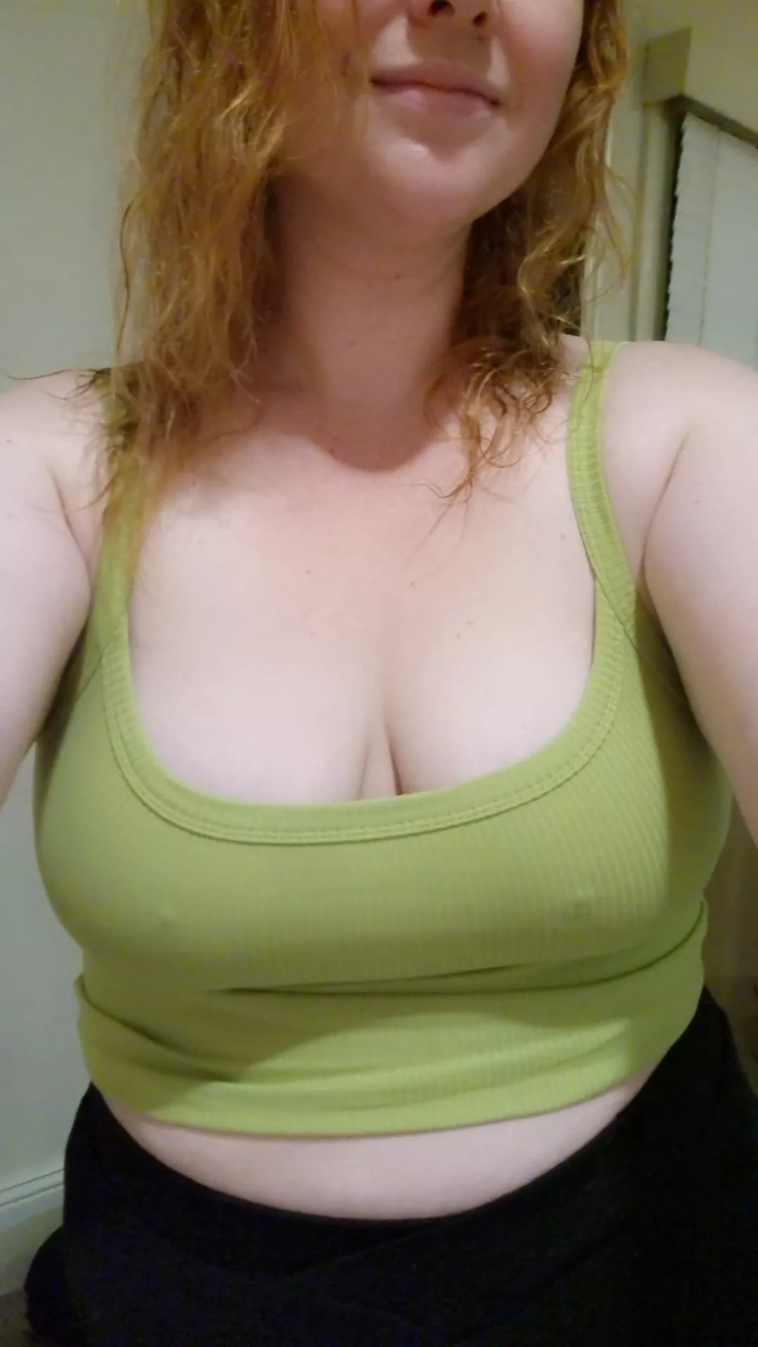 I think green is my colour 