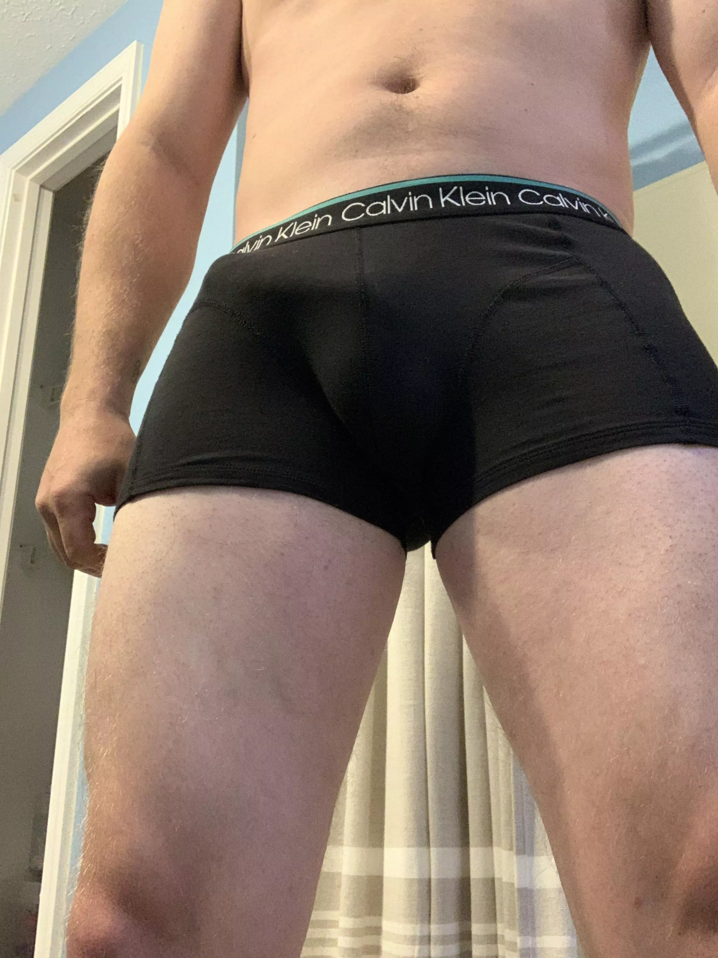 Is this to hard to see in black underwear