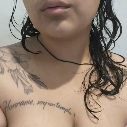 It's amazing how much I can get wet in the shower ;)