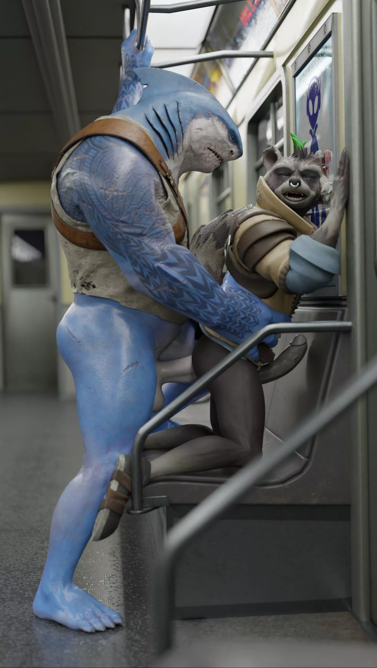 King Shark x Rufus (Scale Blender, Suicide Squad x Fortnite)