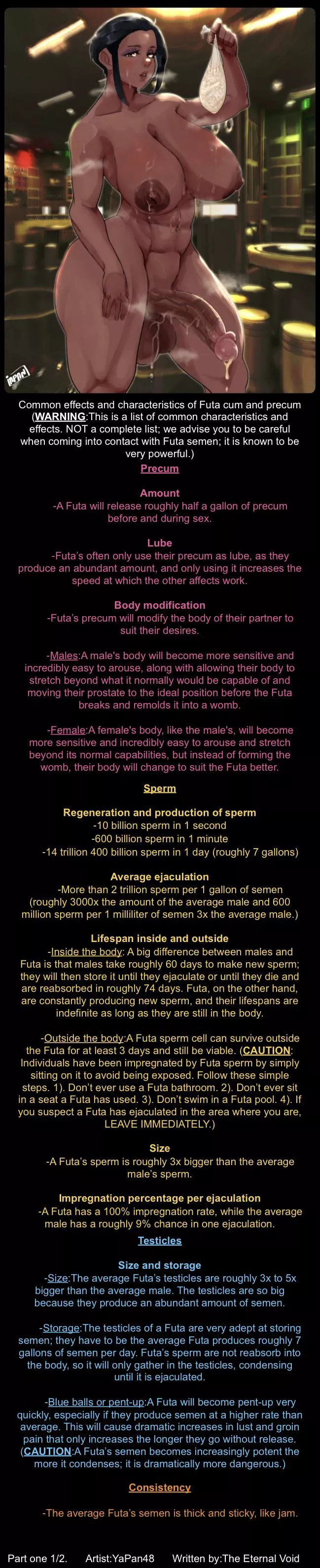 Lore:Futa Cum (Part one) [Lore] (Artist:YaPan48)