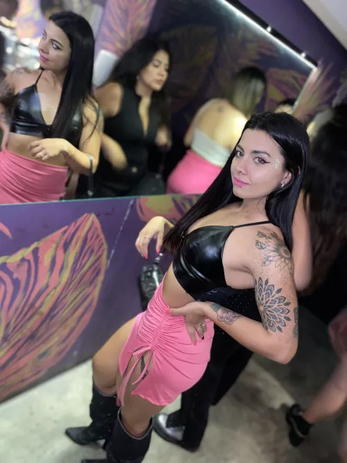 Love dressing up to the club