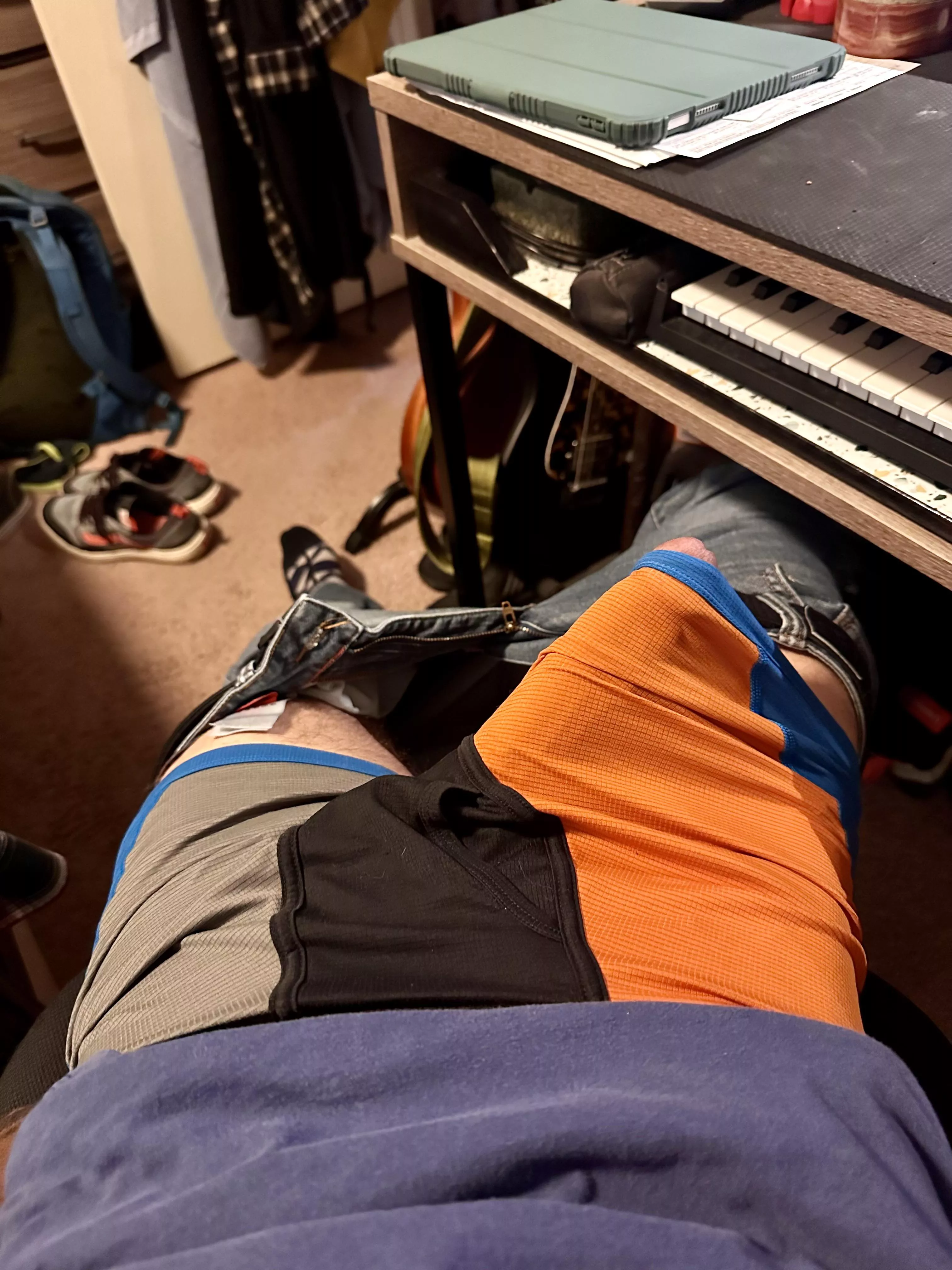 So pent up from work!