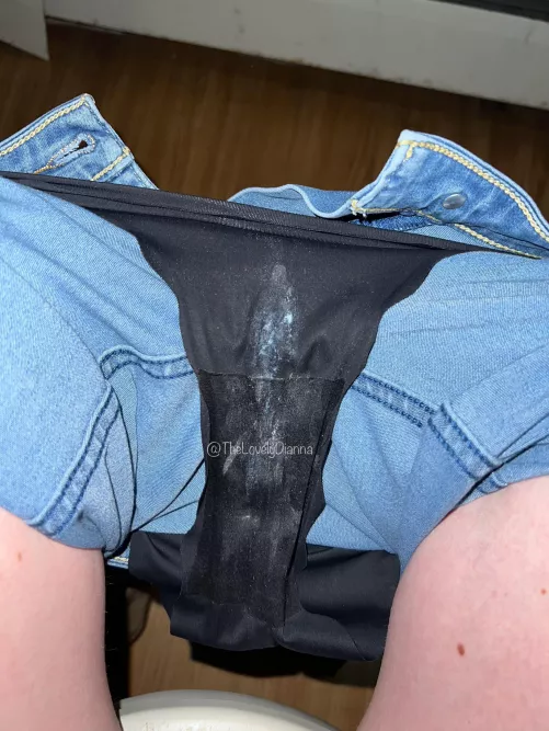 Wish you could be pressed tight against my pussy all day like my dirty panties 