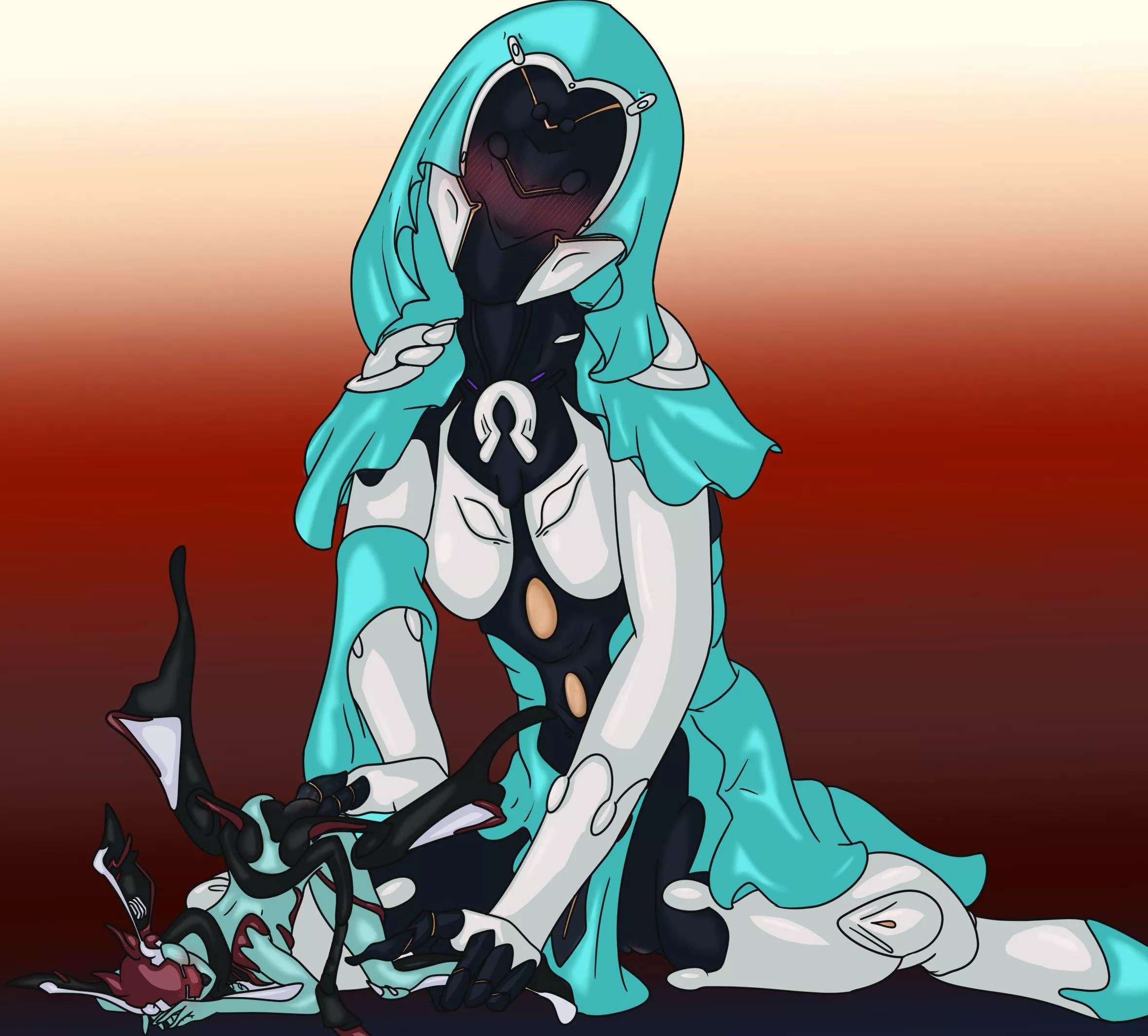 [Yareli + Titania] Titania Loves Being Played With In Razorwing Form (lewdders)