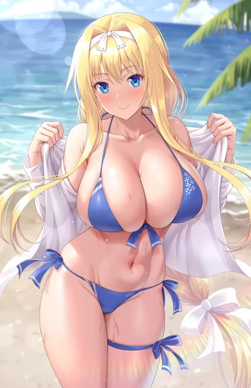Alice Zuberg In Her Bikini (Sword Art Online Alicization)