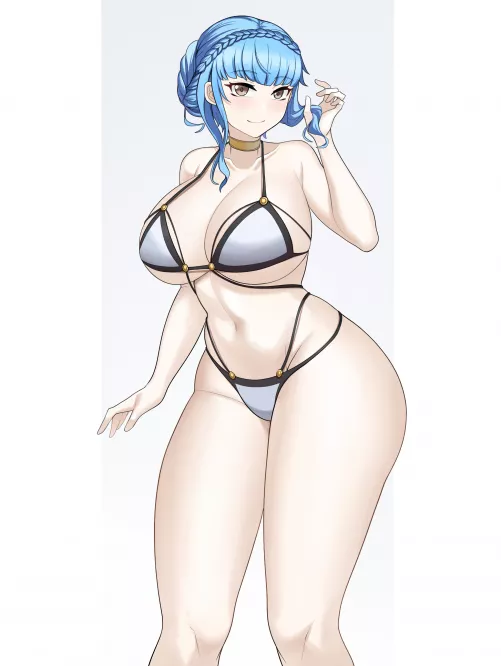 Bikini Marianne (By @azuran_0) [Commission]