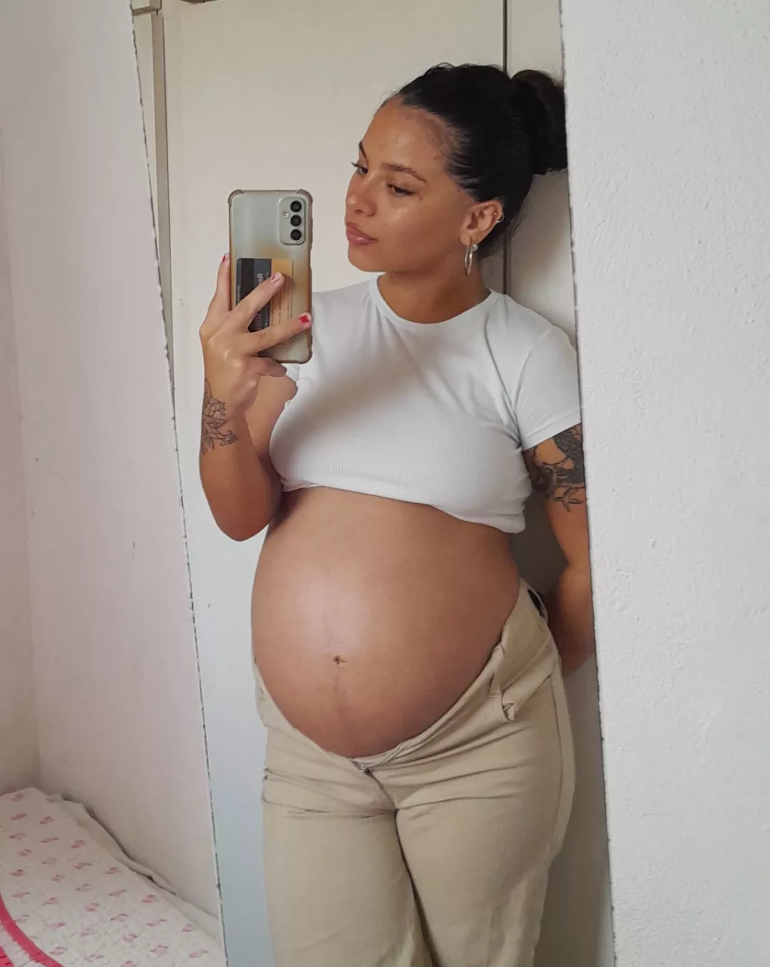 Do I warn you up even though you are seven months pregnant?