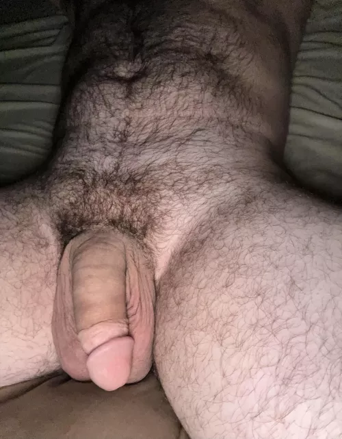 Do you need a big dicked hairy man to suck on this morning?