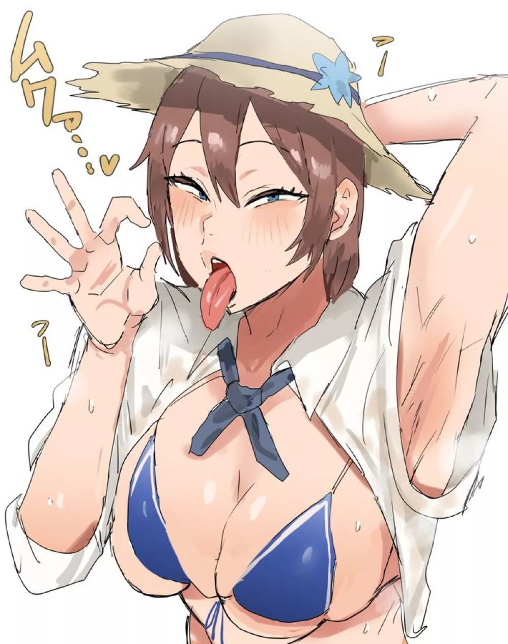 Enticing you with her pits (LDKRDK)