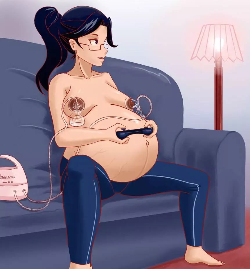 Gamer Girl Milk (Preggo Steggo)