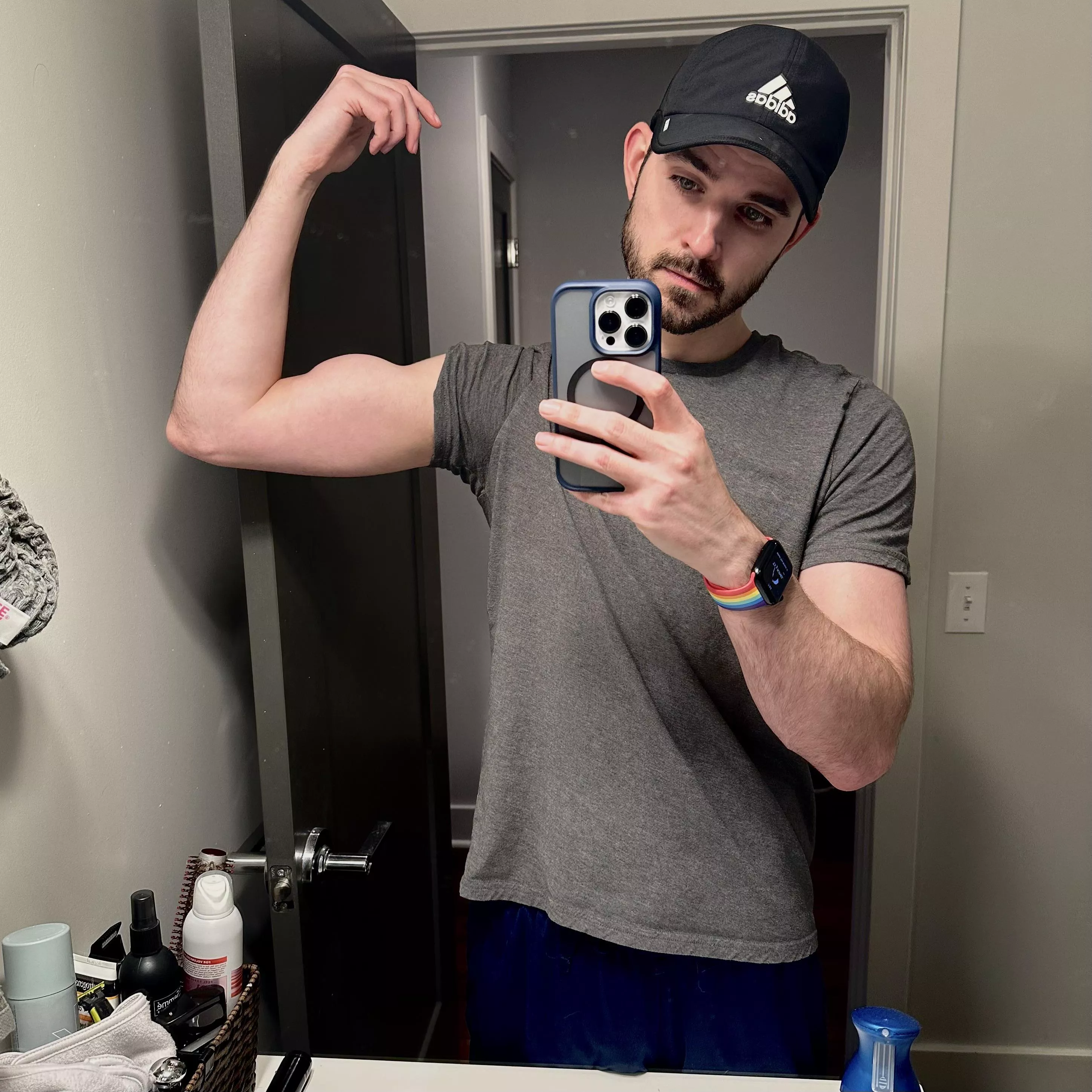 Gym pump. What’s your favorite workout?