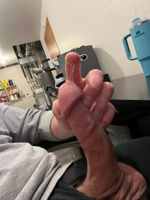 I get so sticky when I edge (m28)