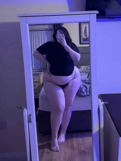 i hope my underwear doesn't burst from containing all that stuffed belly