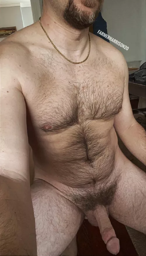 I smell really good. Getting hairier as I get older.