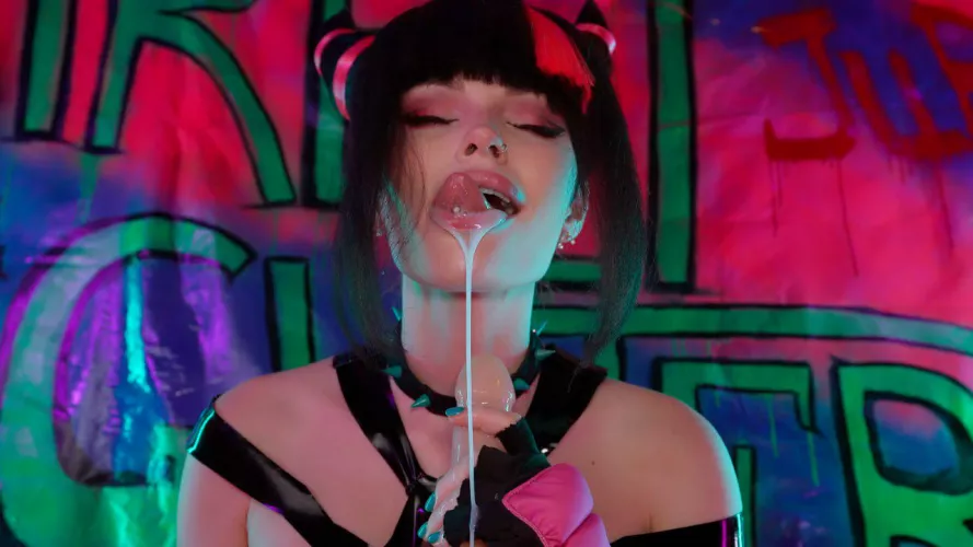 Juri from Street Fighter by Sonya Vibe