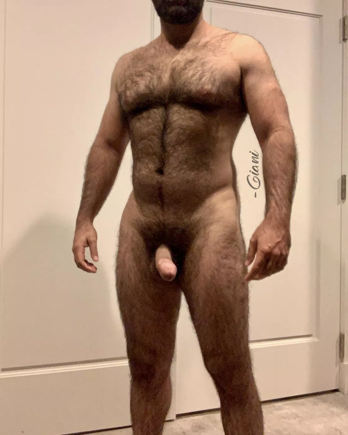 My buddy tells me his wife keeps telling him she wishes he was as hairy as me…