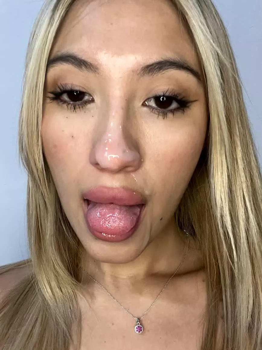 Oops, you missed my mouth daddy