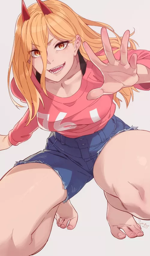 Power's Juicy Thighs (Chainsaw Man)