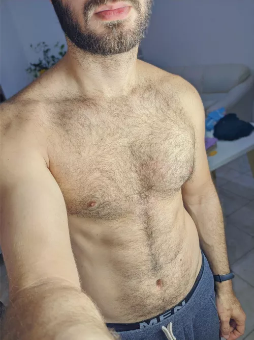 Sometimes I'm embarrassed to be so hairy, then I remember all the love I get on this sub ❤️