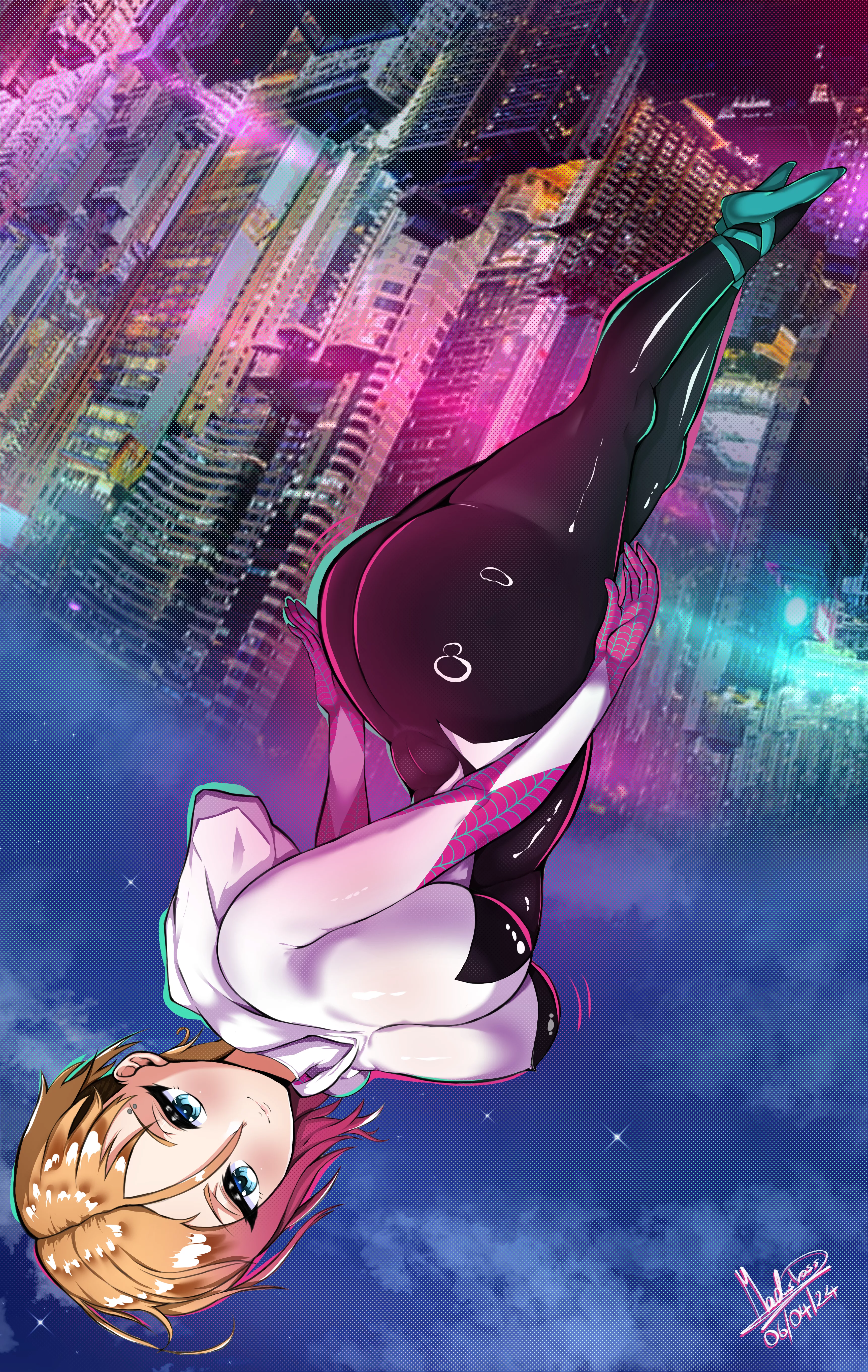 Spider-Gwen [Spider-man across the spider-verse]