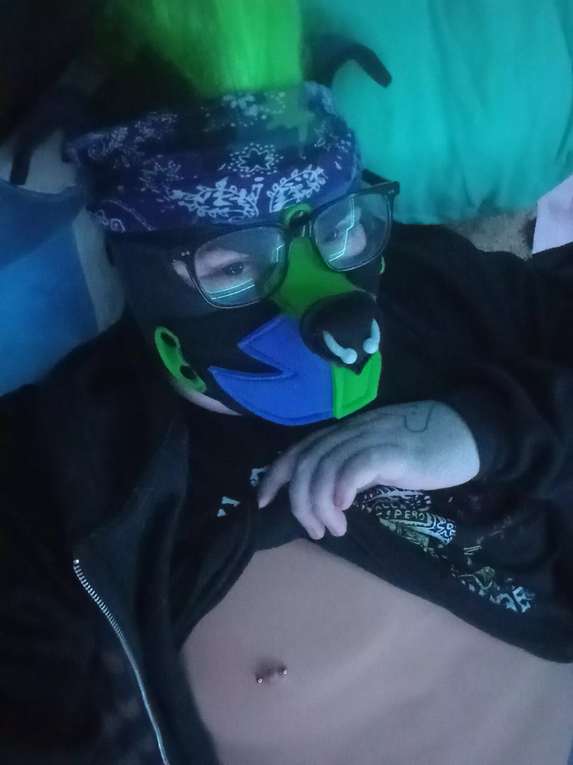 Squid is in the house! Awooo!!! 