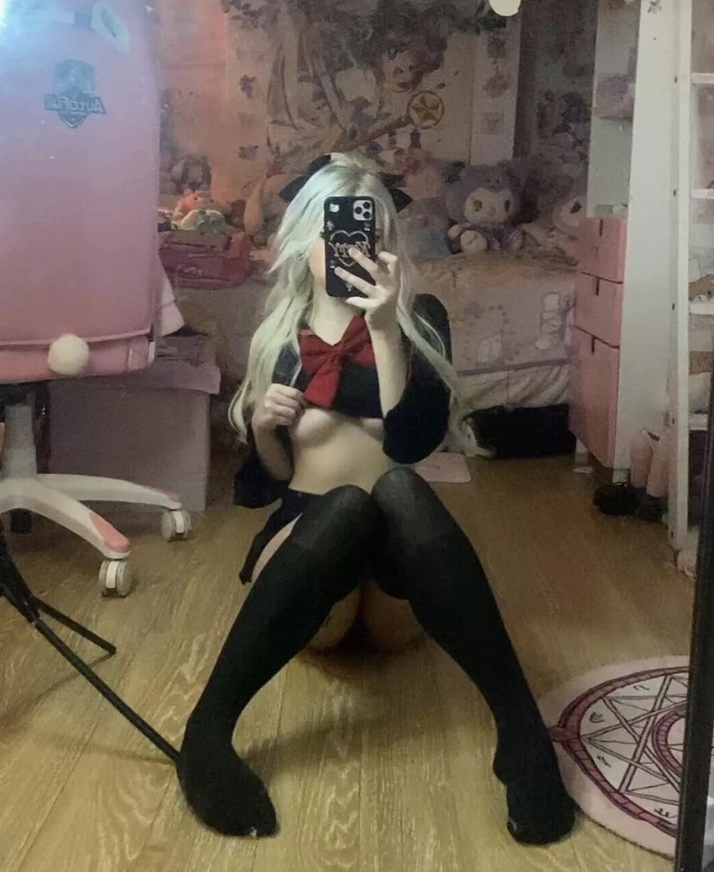 Wanna fuck me in my school uniform?