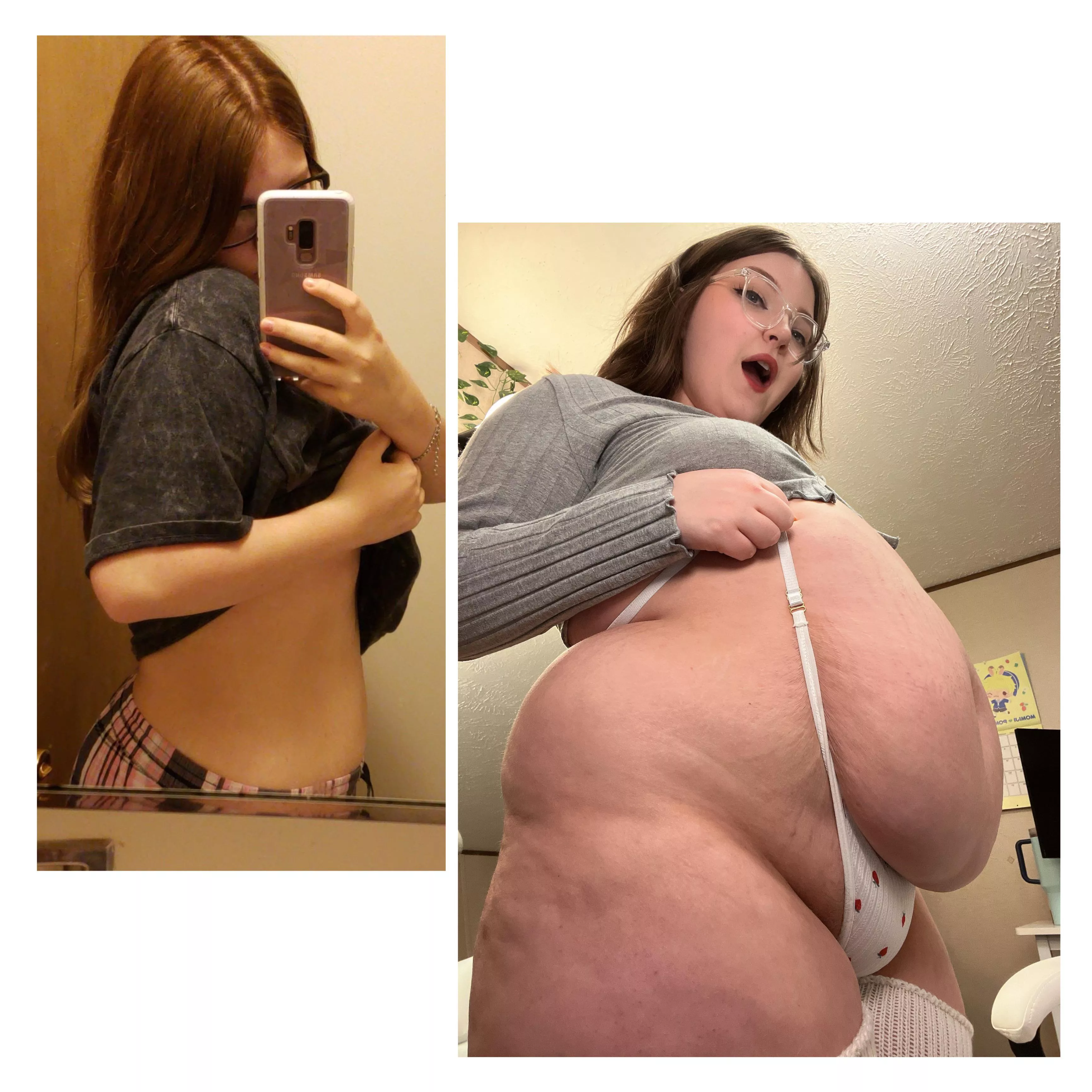 which do you like more; flat belly or fat hanging belly? 🤭