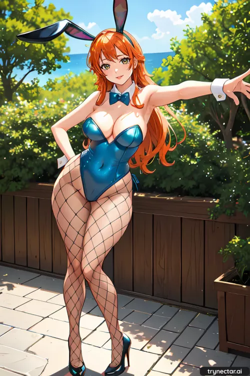 Bunny costumed Nami