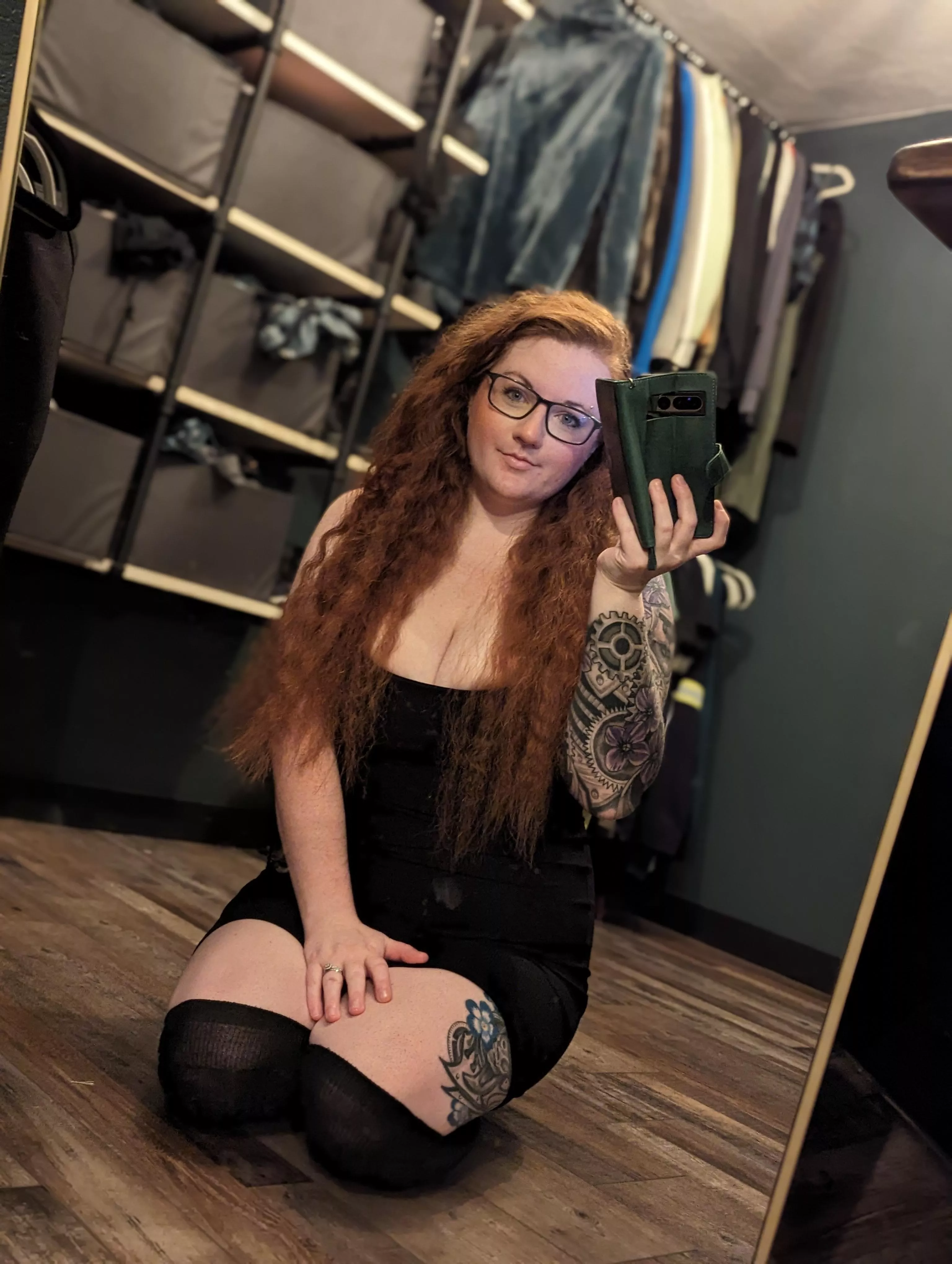 Can I help you out up there while I'm down here?