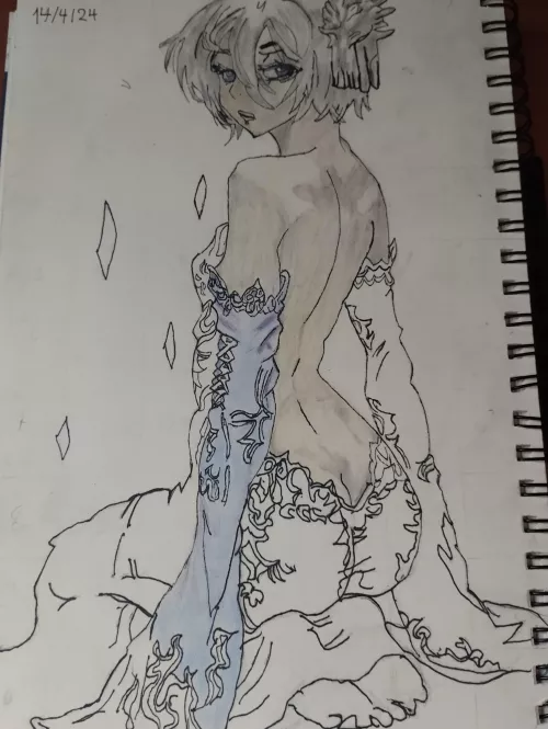 First time colouring with colored pencils and its a nightmare 