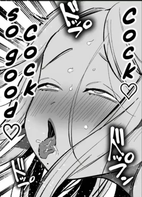 LF mono source: Ahegao, saliva ,sweating “(heart) cock cock so good (heart)