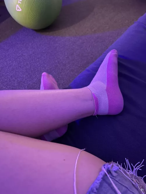 my socks are wet after doing sports