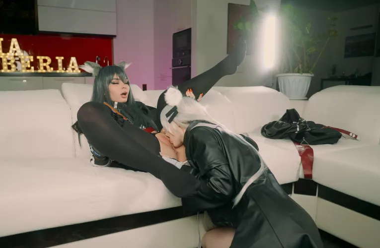 Texas and Lappland(Sonya Vibe and Sia Siberia)[Arknights]