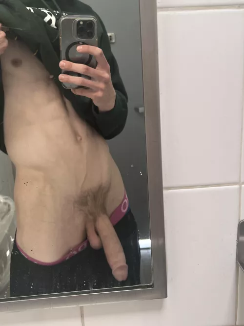 what if you walked in on me at the beach bathroom?