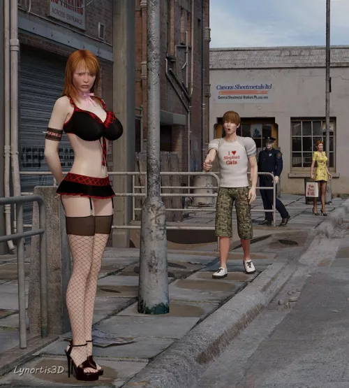 When you are sentenced to streetfuck duty and your nephew accidentally discovers you