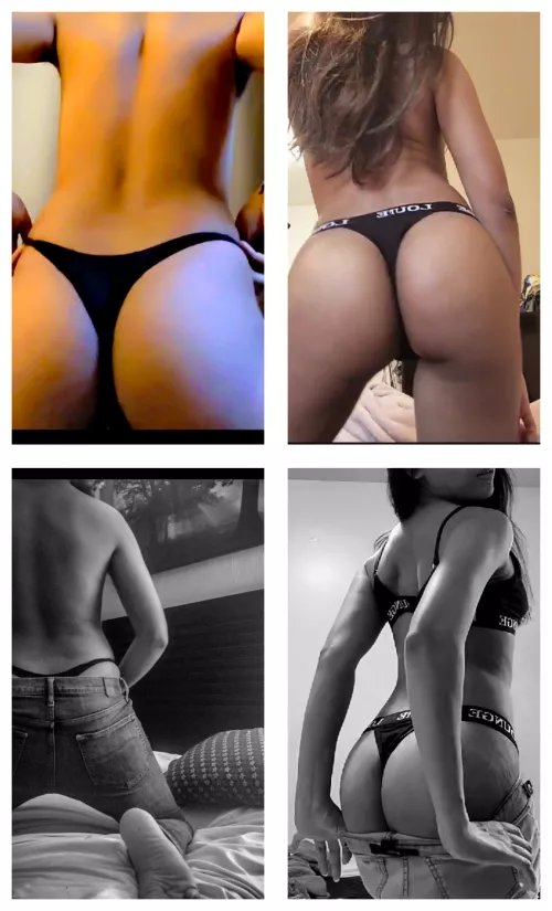 Who looks more sexier in thongs🙈[F][M]