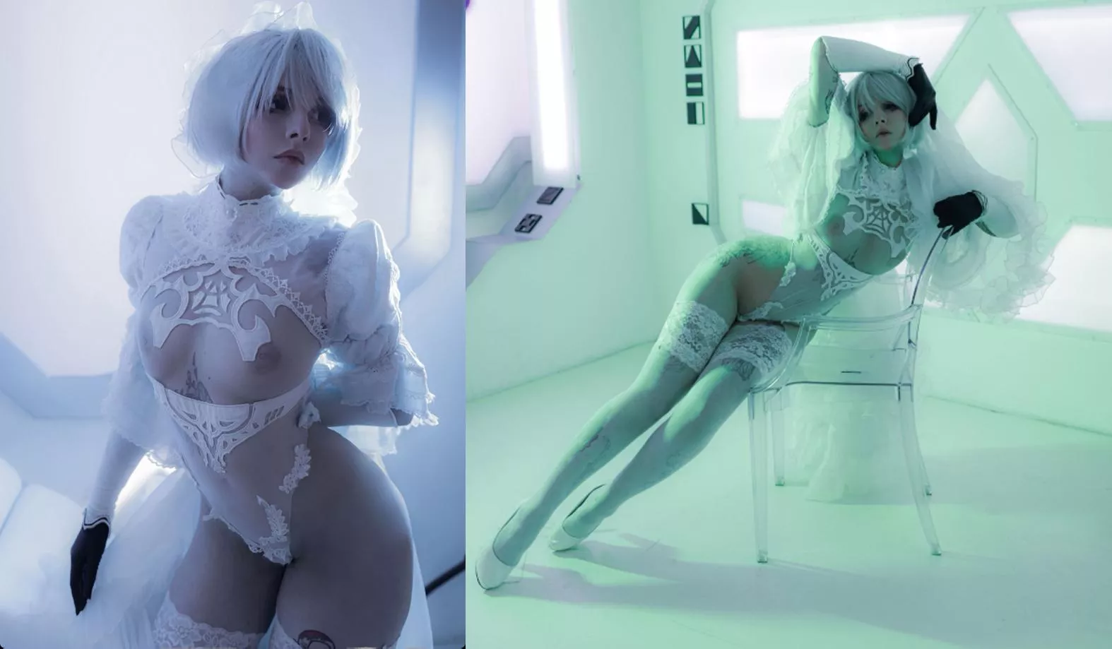 2b from [NieR: Automata] by (Faith_Chan)