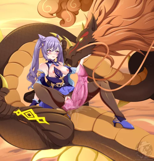 Communing with Zhongli (Lady-Fantasma) [Genshin Impact]