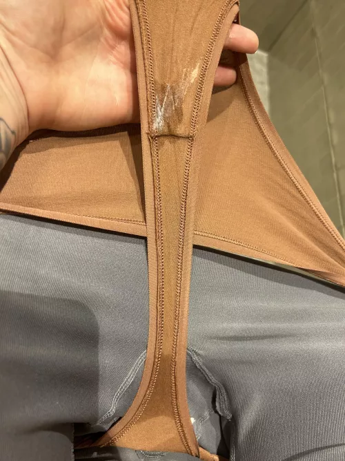 Deliciously sweaty workout and ovulating to top it off 😛